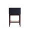 Manhattan Comfort Kingsley Counter Stool in Black and Dark Walnut, PK2 2-CS005-BK - alternate 2